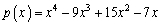 Find all rational zeros of the polynomial .