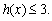 The graph of a function h is given. (a) Find (b) Find the domain and range of h. (c) Find the values of x for which (d) Find the values of x for which