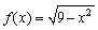 A function is given. Use a graphing calculator to draw the graph of f. Find the domain and range of f from the graph.