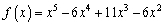 Use a graphing device to draw the graph of the function . State approximately the intervals on which the function is increasing and on which the function is decreasing.