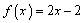 For the function determine the average rate of change between the values and .
