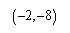 The graph of a function is given. Determine the average rate of change of the function between the indicated points on the graph.