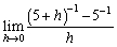 Evaluate the limit if it exists.