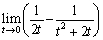 Evaluate the limit if it exists.