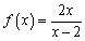 Find the derivative of at the point .