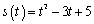 A particle moves in a straight line with its displacement of motion described by equation , where is measured in feet and is measured in seconds. Find the velocity of at , , , and .