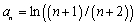 Find the first four partial sums and the partial sum of the sequence .