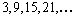 Determine whether the sequence is arithmetic. If it is arithmetic, find the common difference.