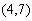Find an equation for the hyperbola that has foci and passes through the point .