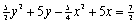 Complete the square to determine whether the equation represents an ellipse, parabola, hyperbola or degenerate conic. Then sketch the graph of the equation. If the graph is an ellipse, find the center, foci, vertices, and lengths of the major and minor axis. If it is a parabola, find the vertex, focus and directrix. If it is a hyperbola, find the center, foci, vertices, and asymptotes. If the equation has no graph explain why.