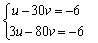 Solve the system.