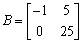 Given and , find , or explain why the operation cannot be performed.