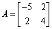 Given , find , or explain why the operation cannot be performed.
