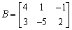 Given and , find , or explain why the operation cannot be performed.