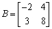 Given and , solve , for the matrix , or explain why there is no solution.