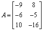 Given and , solve , for , or explain why there is no solution.