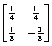 Solve the system of equations by converting to a matrix equation and using its inverse coefficient matrix .