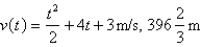 <strong>The acceleration function (in m / s<sup>2</sup>) and the initial velocity are given for a particle moving along a line. Find the velocity at time t and the distance traveled during the given time interval.  </strong> A)   B)   C)   D)   E)   <div style=padding-top: 35px> 