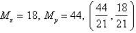 <strong>The masses   are located at the point   . Find the moments   and   and the center of mass of the system.   ;  </strong> A)   B)   C)   D)   E)   <div style=padding-top: 35px> 