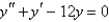 <strong>Which equation does the function   satisfy?</strong> A)   B)   C)   D)   E)   <div style=padding-top: 35px> 