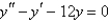 <strong>Which equation does the function   satisfy?</strong> A)   B)   C)   D)   E)   <div style=padding-top: 35px> 