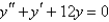 <strong>Which equation does the function   satisfy?</strong> A)   B)   C)   D)   E)   <div style=padding-top: 35px> 
