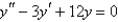 <strong>Which equation does the function   satisfy?</strong> A)   B)   C)   D)   E)   <div style=padding-top: 35px> 