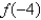 The graphs of   and   are given. Find the values of   and   .  <div style=padding-top: 35px> 