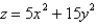 Find the volume of the given solid. Under the paraboloid   and above the rectangle   .<div style=padding-top: 35px> 