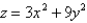 Find the volume of the given solid. Under the paraboloid   and above the rectangle   .<div style=padding-top: 35px> 