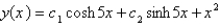 <strong>Use power series to solve the differential equation. </strong> A) B) C) D) E)