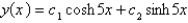 <strong>Use power series to solve the differential equation. </strong> A) B) C) D) E)