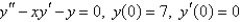 <strong>Use power series to solve the differential equation. </strong> A) B) C) D) E)