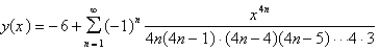 <strong>Use power series to solve the differential equation. </strong> A) B) C) D) E)