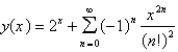 <strong>The solution of the initial-value problem is called a Bessel function of order 0. Solve the initial - value problem to find a power series expansion for the Bessel function.</strong> A) B) C) D) E)