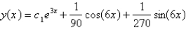 <strong>Solve the differential equation using the method of undetermined coefficients. </strong> A) B) C) D) E)