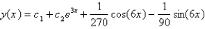 <strong>Solve the differential equation using the method of undetermined coefficients. </strong> A) B) C) D) E)