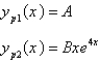 <strong>Find a trial solution for the method of undetermined coefficients. Do not determine the coefficients. </strong> A) B) C) D) E)