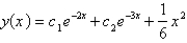<strong>Solve the differential equation using the method of undetermined coefficients. </strong> A) B) C) D) E)