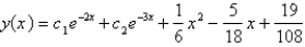 <strong>Solve the differential equation using the method of undetermined coefficients. </strong> A) B) C) D) E)