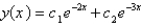<strong>Solve the differential equation using the method of undetermined coefficients. </strong> A) B) C) D) E)