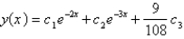 <strong>Solve the differential equation using the method of undetermined coefficients. </strong> A) B) C) D) E)