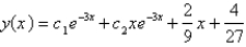<strong>Solve the differential equation using the method of undetermined coefficients. </strong> A) B) C) D) E)