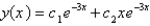 <strong>Solve the differential equation using the method of undetermined coefficients. </strong> A) B) C) D) E)