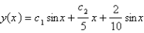 <strong>Solve the differential equation using the method of variation of parameters. </strong> A) B) C) D) E)