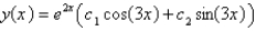 <strong>Solve the differential equation. </strong> A) B) C) D) E)