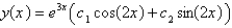 <strong>Solve the differential equation. </strong> A) B) C) D) E)