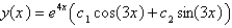 <strong>Solve the differential equation. </strong> A) B) C) D) E)