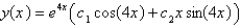 <strong>Solve the differential equation. </strong> A) B) C) D) E)