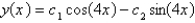 <strong>Solve the differential equation. </strong> A) B) C) D) E)